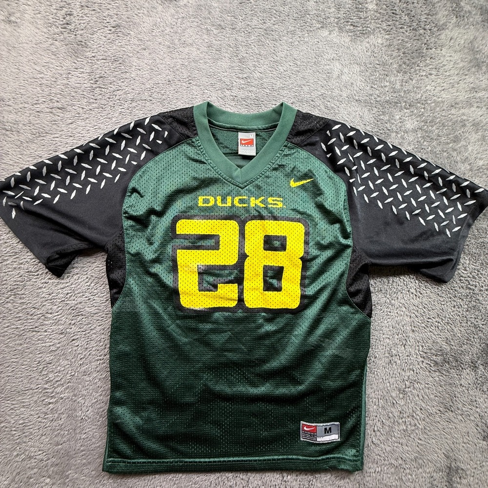 VTG Y2K Nike Team Authentic Oregon Ducks Jonathan Stewart Football Jersey Boys M